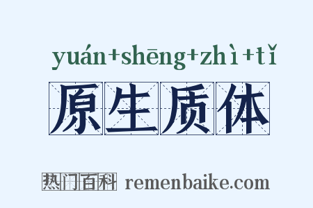 原生质体是什么意思的图片